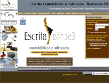 Tablet Screenshot of entrada.escritacontabilidade.adv.br